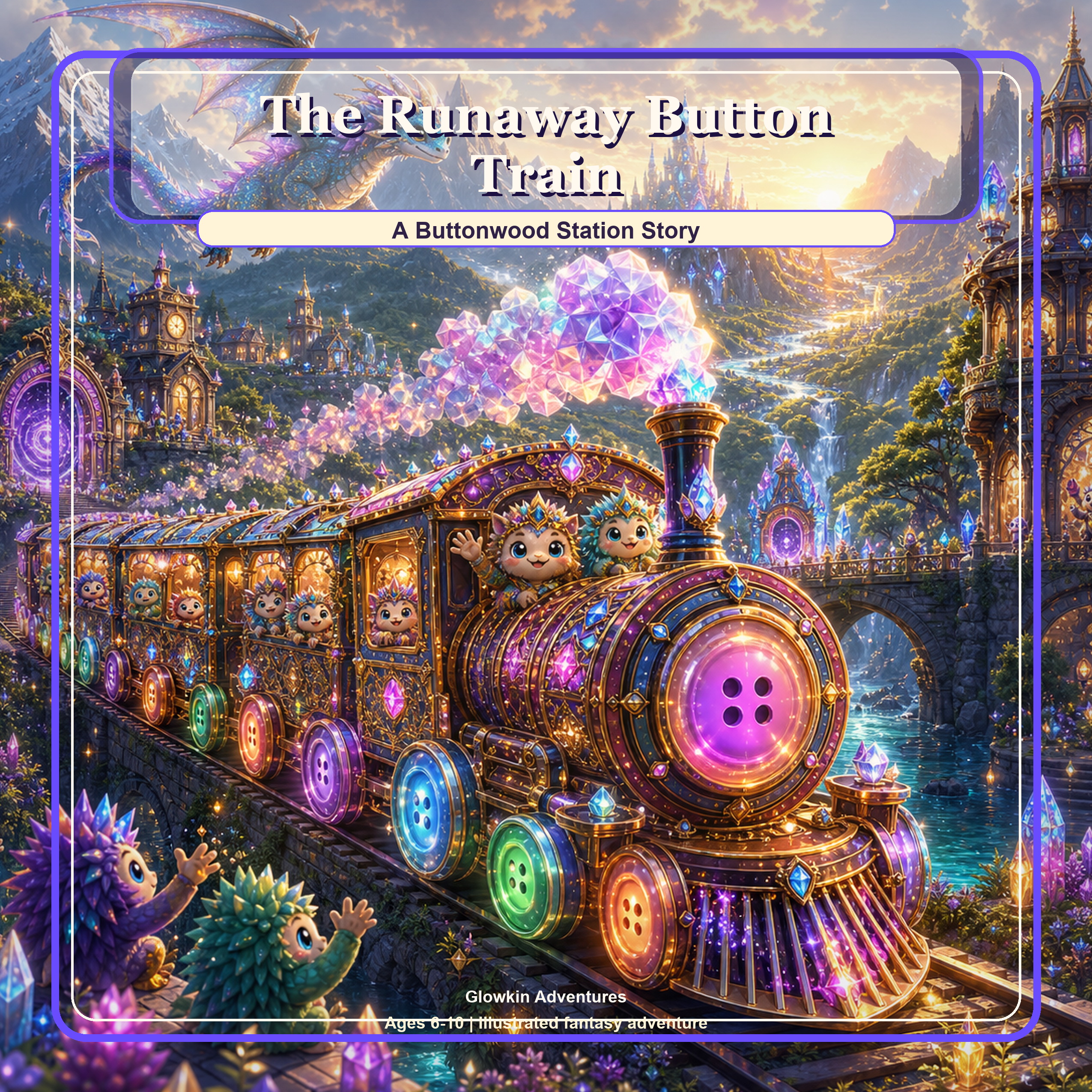 The Runaway Button Train cover